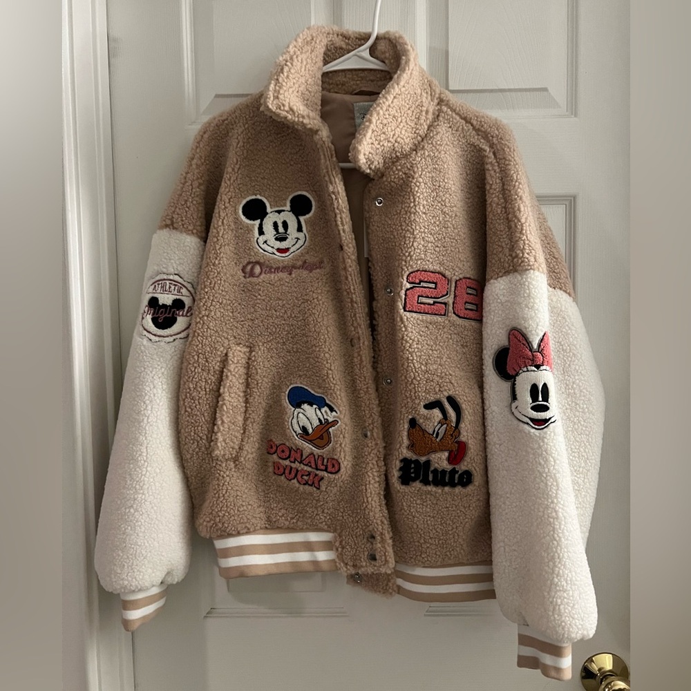 FOREVER 21 X DISNEY VARSITY JACKET
